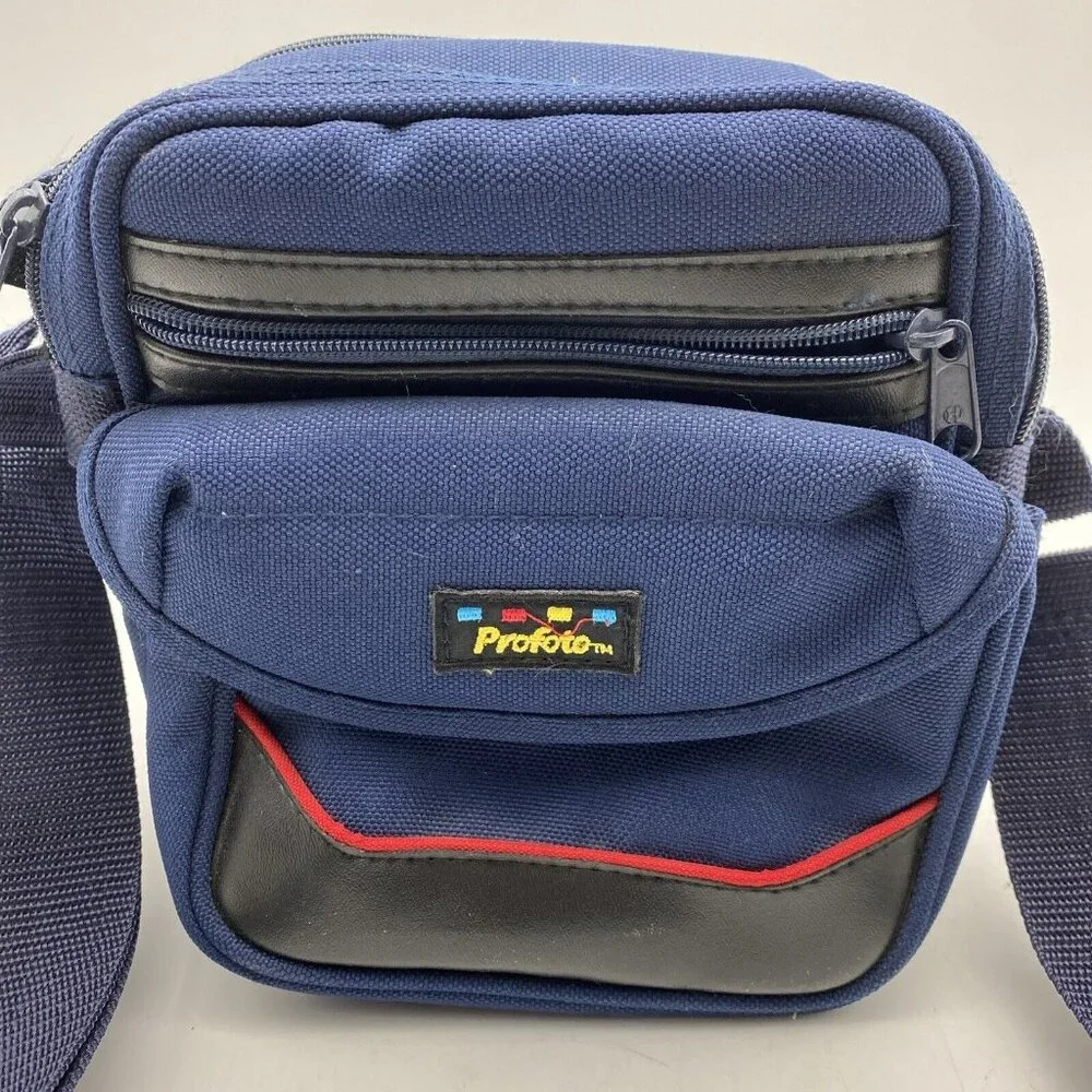 Profoto Camera Bag Blue Padded Shoulder Case DSLR Mirrorless‎ Compact Pockets
